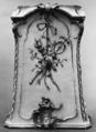 Stove, Johann August Nahl (1710–1781/85), Tin-glazed earthenware, gilt, German
