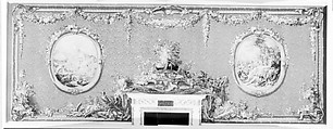 Allegories of Air (Cephalus and Aurora) and Earth (Vertumnus and Pomona), General conception by Jacques Germain Soufflot (French, Irancy 1713–1780 Paris), Wool, silk (22-24 warps per inch, 9-10 per cm), French, Paris