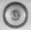 Saucers (set of six) (part of a set), Earthenware, silver, German, Bayreuth
