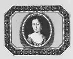 Snuffbox with portrait of a woman, Joseph Etienne Blerzy (French, active 1750–1806), Gold, enamel, French