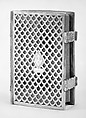 Book cover, Silver gilt, British