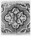 Ceiling tiles, Tin-glazed earthenware, Spanish, Seville