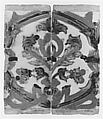 Ceiling tiles, Tin-glazed earthenware, Spanish, Seville
