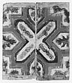 Ceiling tiles, Tin-glazed earthenware, Spanish, Seville