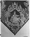 Banquet napkin, Silk and linen, German
