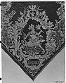 Banquet napkin, Silk and linen, German