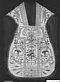 Chasuble, Silk and metal, Italian