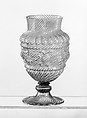 Goblet vase, Glass, Italian, Venice or Façon de Venise