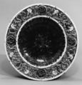 Plate, Bernard Palissy French, Lead-glazed earthenware, French