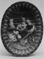 Dish with beheading of St. John the Baptist, Bernard Palissy French, Lead-glazed earthenware, French