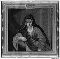 Seated Woman, Imperial Russian Tapestry Manufactory, Saint Petersburg, Wool, metal thread (20-25 warps per inch, 8-10 per cm.), Russian, St. Petersburg
