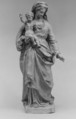 Madonna and Child, Attributed to Giovanni Maria Morlaiter (Italian, Niederdorf, Tyrol 1699–1781 Venice), Terracotta, Italian, Venice