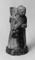 Beaker (one of a pair), Lead-glazed earthenware, Dutch, Limburg