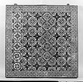 Panel of tiles, Tin-glazed earthenware, Spanish, Seville