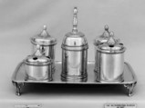 Inkstand, Silver, Spanish, Salamanca