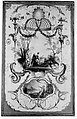July and August (part of a set illustrating months of the year), Follower of Antoine Watteau (French, Valenciennes 1684–1721 Nogent-sur-Marne), Oil on canvas; wood frame, painted yellow and gilded, French