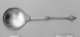 Spoon, Henrick van Laer  Dutch, Silver, Dutch, Groningen