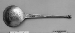 Acorn-top spoon, Silver, Dutch, Enkhuizen