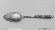 Spoon, Silver, parcel-gilt, German