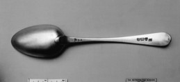 Tablespoon, James Sutton, Silver, British, London