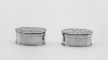 Miniature box with cover, Silver, German, probably Augsburg