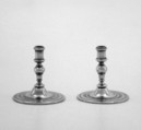 Miniature candlestick, Silver, German, probably Augsburg