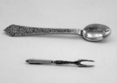Miniature spoon, Silver, German, probably Augsburg
