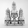 Miniature cruet with cover, S. A.  , possibly, Silver, Dutch, Amsterdam