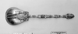 Spoon, Silver gilt, German, Stuttgart