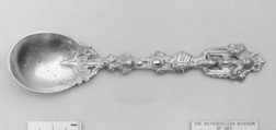 Spoon, Hans Reinhold Mühl, Silver gilt, possibly German, Nuremberg