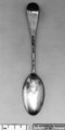 Coffee spoon, Benjamin Brewood II, Silver, British, London
