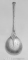 Medicine spoon (?), Michael Lamb, Silver, Austrian, Vienna