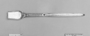 Marrow (?) spoon, Louis-Antoine Taillepied, Silver, French, Paris