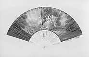 Fan, Paper, ivory, mother-of-pearl, French