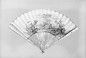 Fan, Paper, mother-of-pearl, French