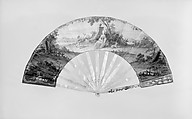 Fan, Paper, mother-of-pearl, French