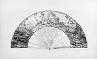 Fan, Parchment, paper, mother-of-pearl, French