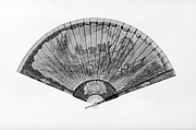 Fan, Ivory, silk, glass, tortoiseshell, metal, French