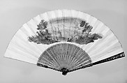 Fan, Parchment, paper, tortoiseshell, horn, French
