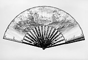 Fan, Parchment, tortoiseshell, French