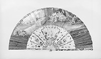 Fan, Paper, mother-of-pearl, French