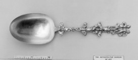 Figure-top spoon, Silver, Dutch, Leeuwarden