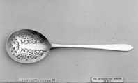 Spoon, Silver, British, probably London
