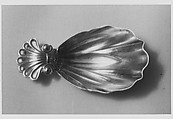 Caddy spoon, Silver, British, London