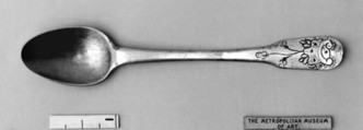 Coffee spoon, Johann Christian Kessler  German, Silver, German, Stade