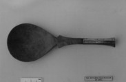 Spoon, Wood, silver, Southern German