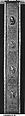 Orphrey (one of a pair), Silk and metal thread, Italian