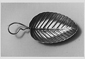 Caddy spoon, Cocks & Betteridge, Silver, British, Birmingham