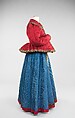 Jacket, silk, metal, cotton, Russian