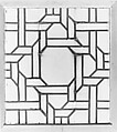 Panel from a window, Stained glass, British